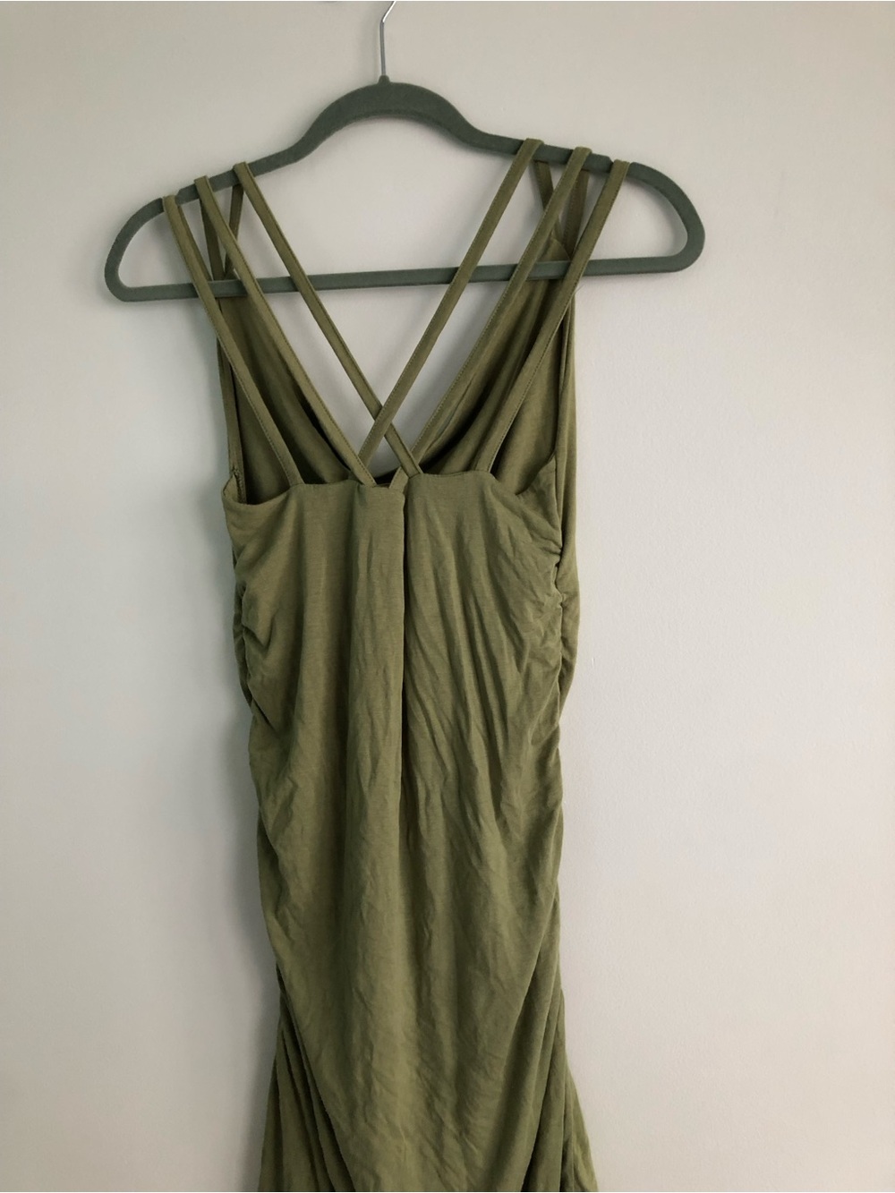 Y2K Gypsy Forest Fairy Boho Nomads Bamboo Hemp Strappy Asymmetrical Pixie Dress - Picture 6 of 16